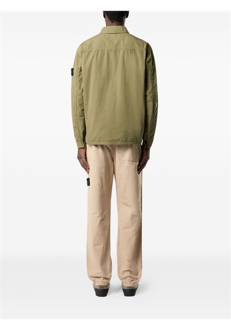 1200005 overshirt man umber STONE ISLAND | L1S15 1200005 S0298V005G